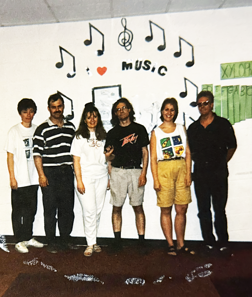 Overlanders School Choir 1995 - Glenn, Corinne, Brent, Darren