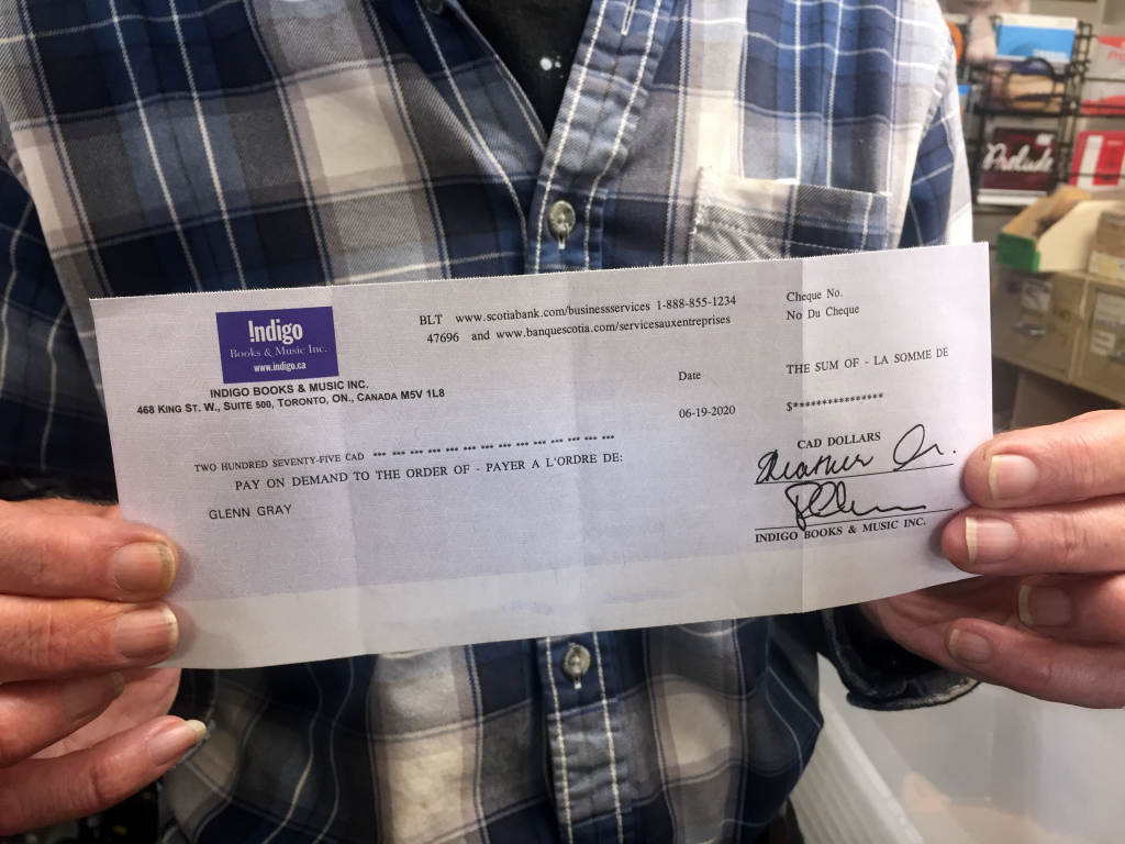 Indigo Cheque - Photo 3