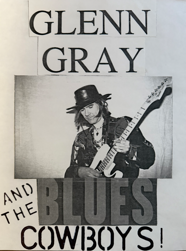 Glenn Gray and The Blues Cowboys Poster - Poster 1