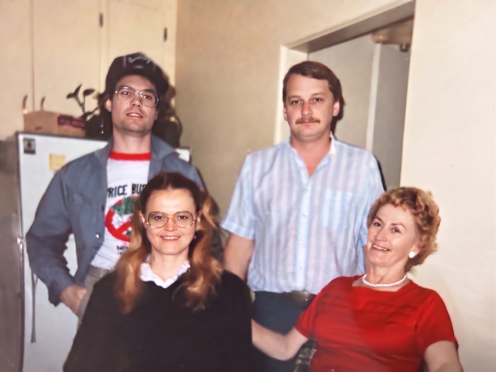Glenn with his Mom, Sharron, Doug