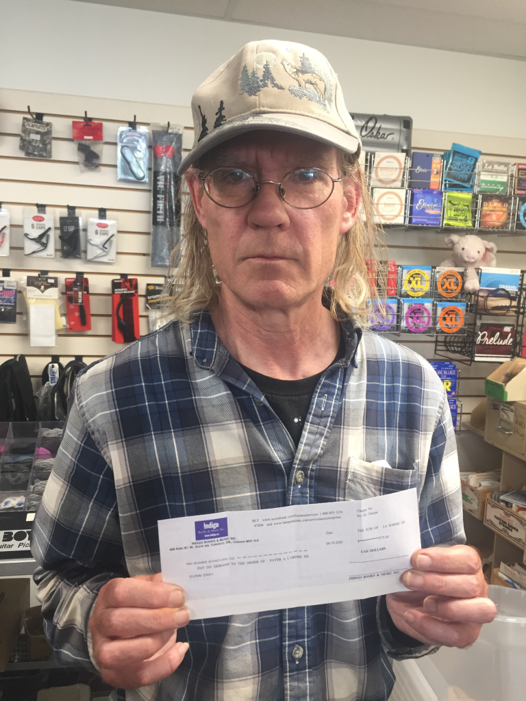Indigo Cheque - Photo 2