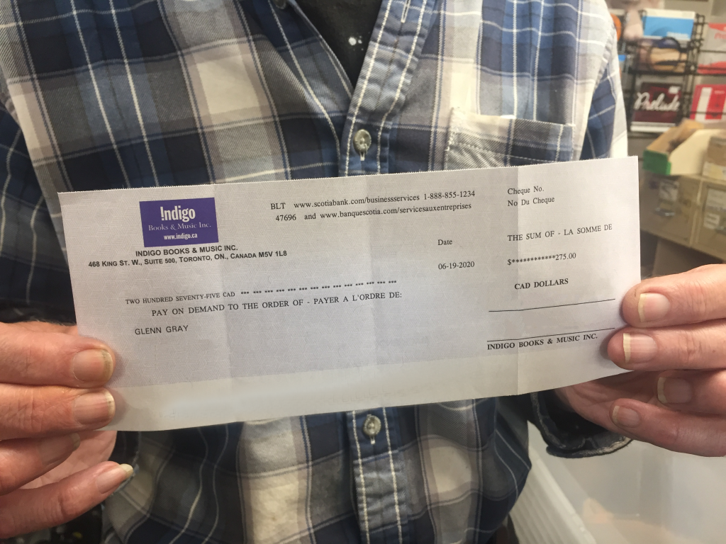 Indigo Cheque - Photo 3